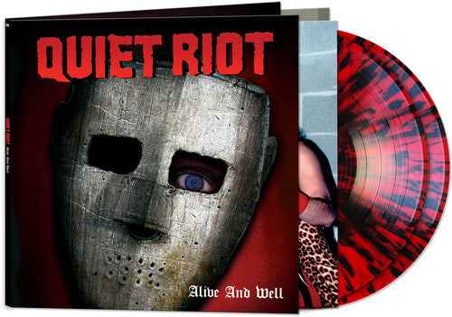 Quiet Riot - Alive & Well - Red & Black Splatter - Vinyl