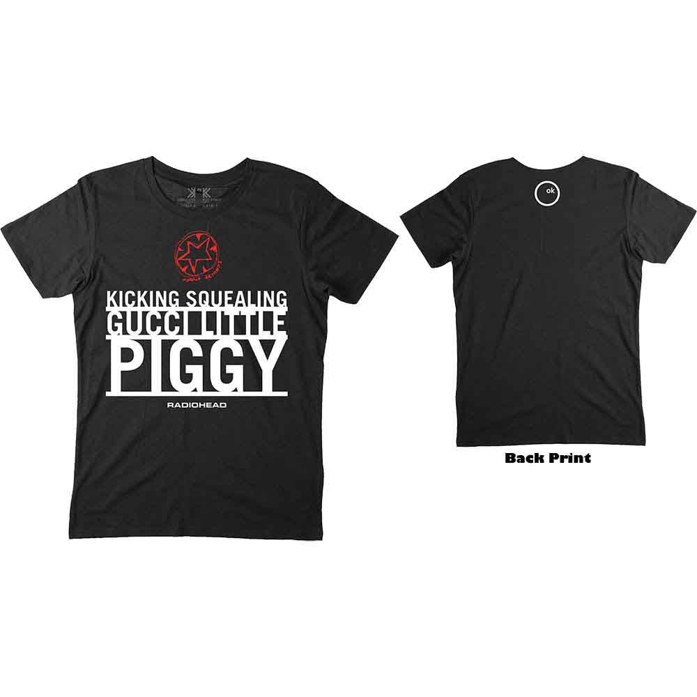 Radiohead - Gucci Piggy - T-Shirt Black