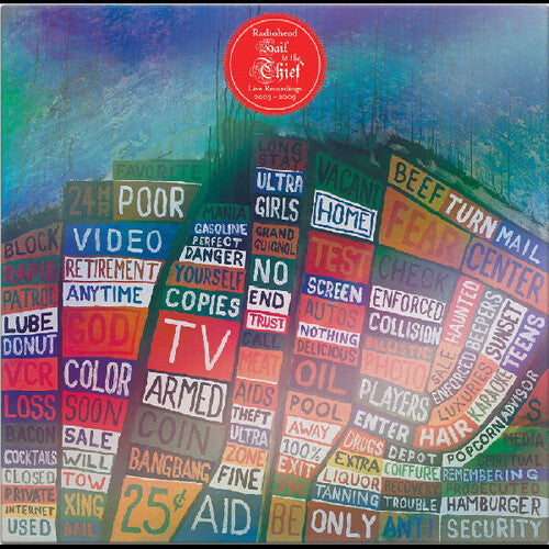 Radiohead - Hail To The Thief (Live Recordings 2003-2009) (Indie Exclusive, Red Colored Vinyl) - Vinyl