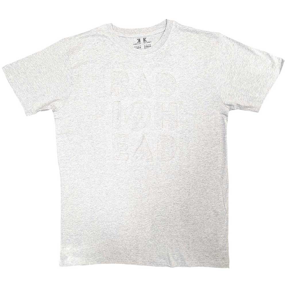 Radiohead - Note Pad - T-Shirt Grey