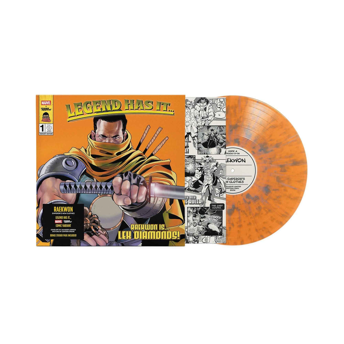 Raekwon - The Emperor'S New Clothes [Orange Splatter] - Vinyl