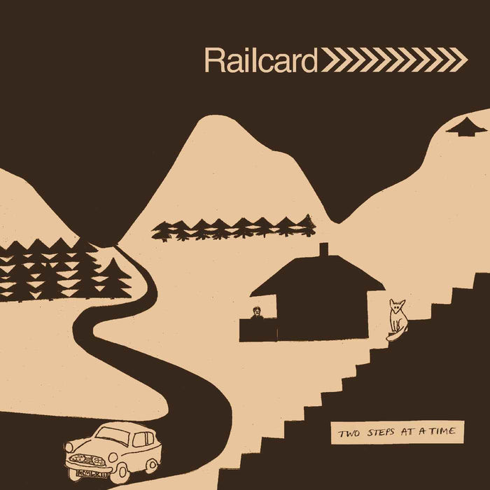 Railcard - Two Steps At A Time [Transparent Tan Vinyl] - Vinyl