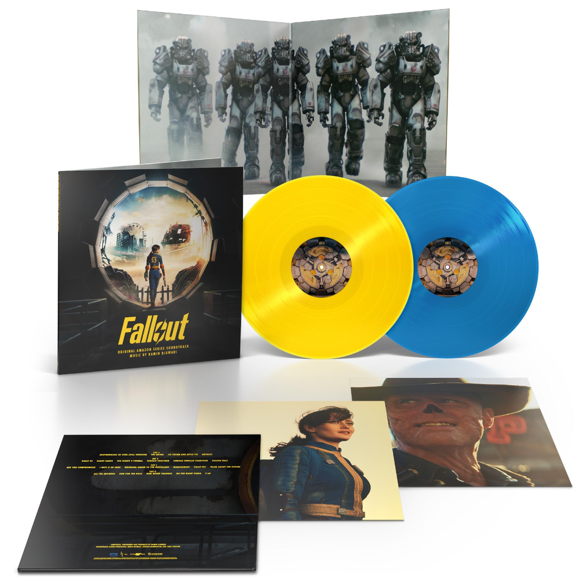 Ramin Djawadi - Fallout - Original Amazon Series Soundtrack (Limited Edition, Colored Vinyl, Blue, Yellow) (2 Lp's) - Vinyl
