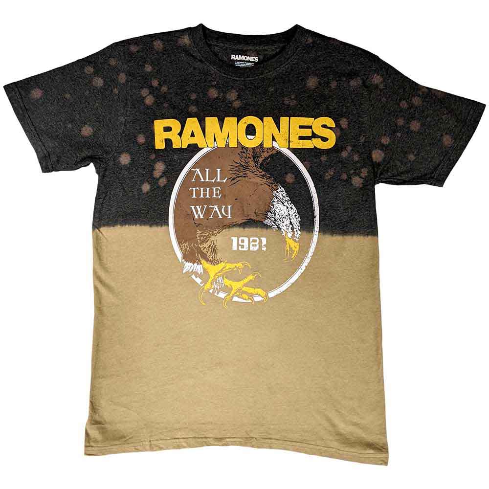 Ramones - All The Way - T-Shirt Black