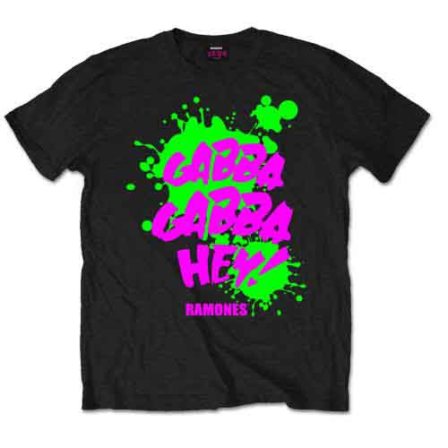 Ramones - Gabba Gabba Hey - T-Shirt Black