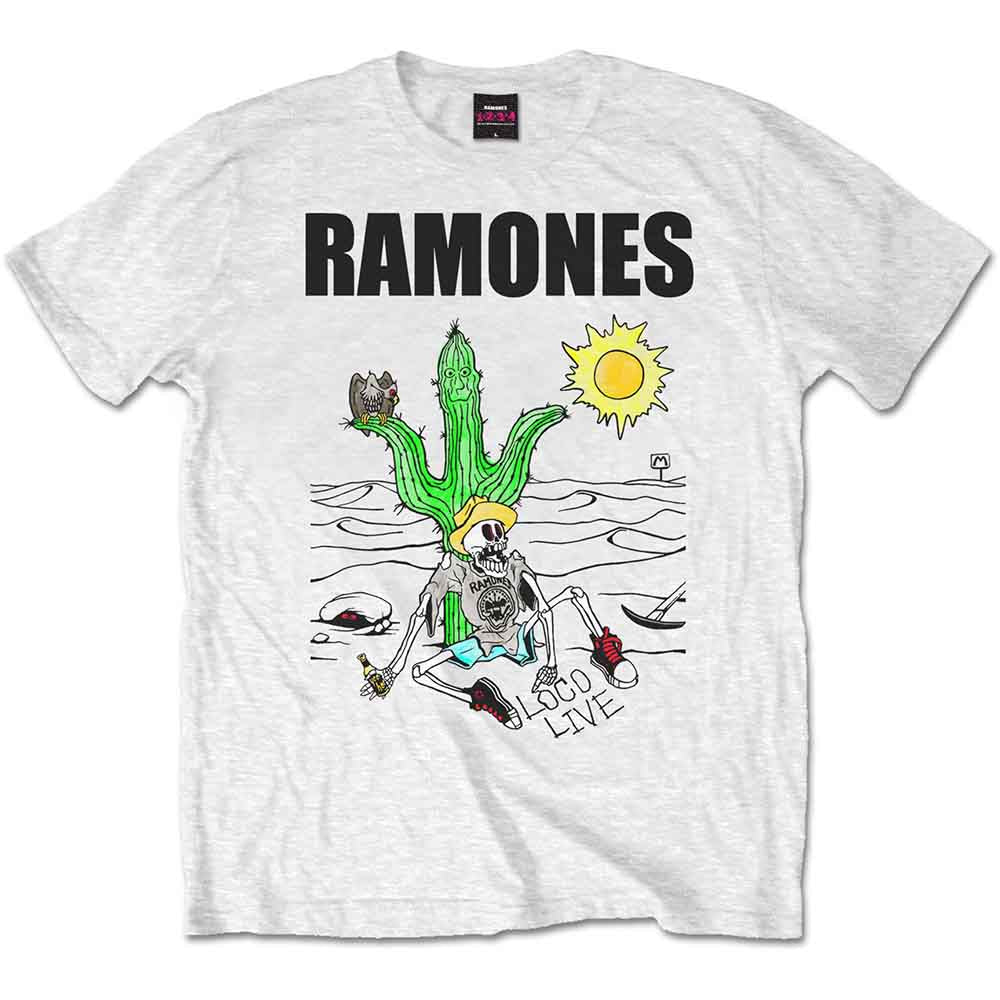 Ramones - Loco Live - T-Shirt White