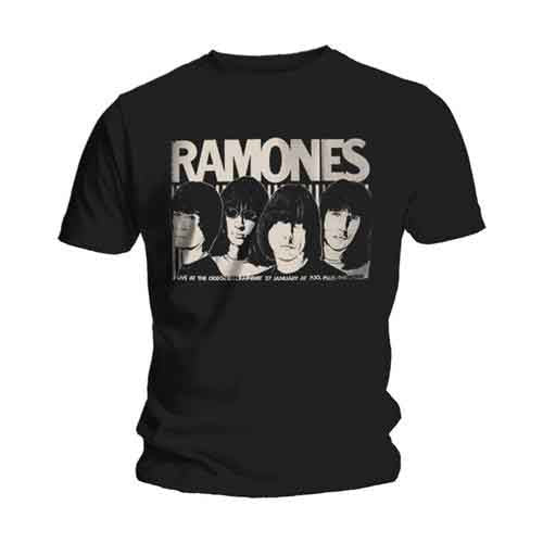 Ramones - Odeon Poster - T-Shirt Black