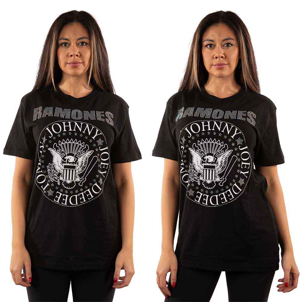 Ramones - Presidential Seal - T-Shirt Black