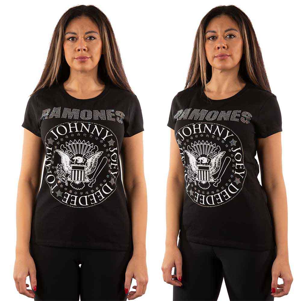 Ramones - Presidential Seal - T-Shirt Black