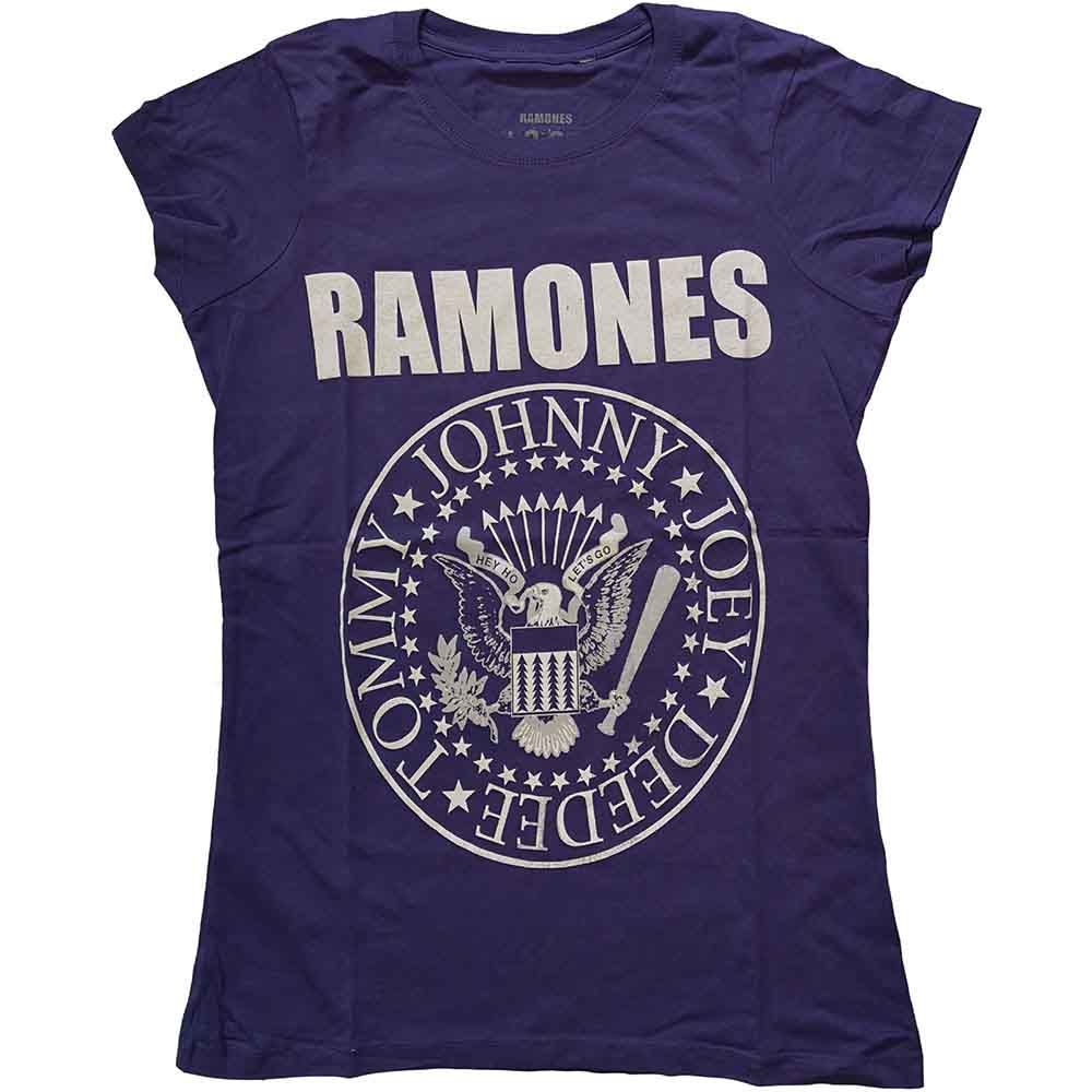 Ramones - Presidential Seal - T-Shirt Purple