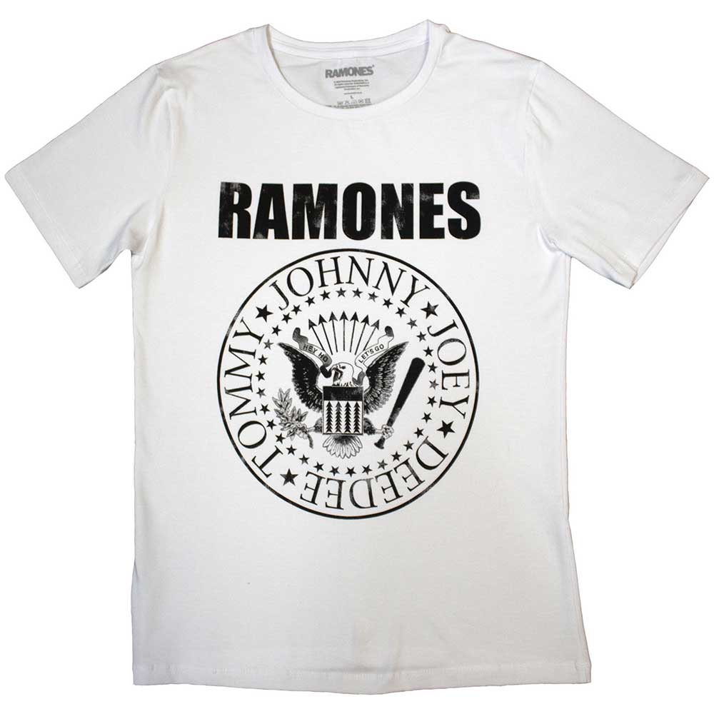 Ramones - Presidential Seal - T-Shirt White