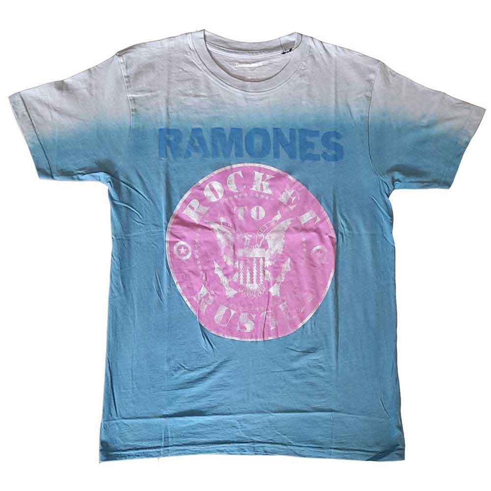 Ramones - Rocket To Russia - T-Shirt Blue