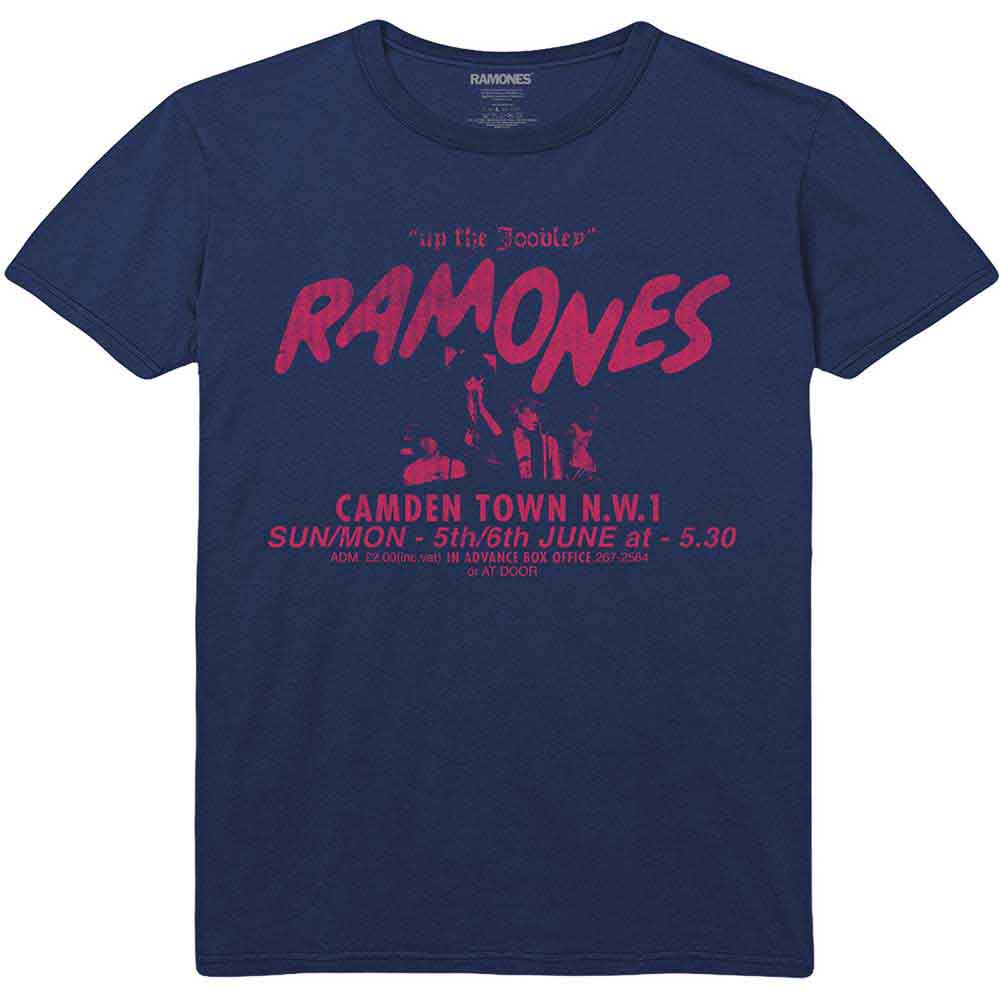 Ramones - Roundhouse - T-Shirt Blue