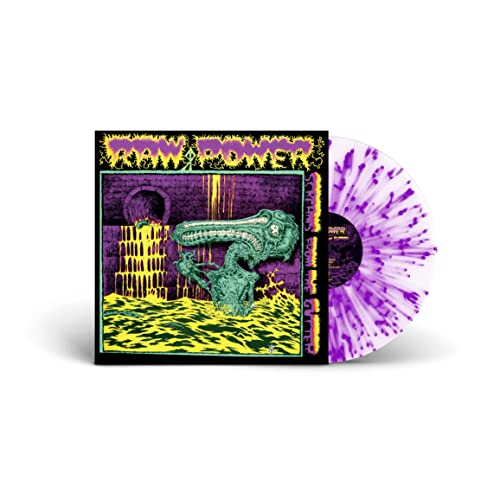 Raw Power - Screams From The Gutter (White W/ Purple Splatter Vinyl) - Vinyl