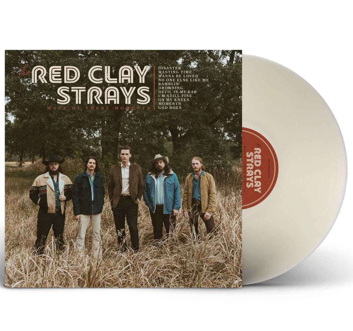 Red Clay Strays - Made By These Moments (Translucent Milky Clear Colored Vinyl) - Vinyl