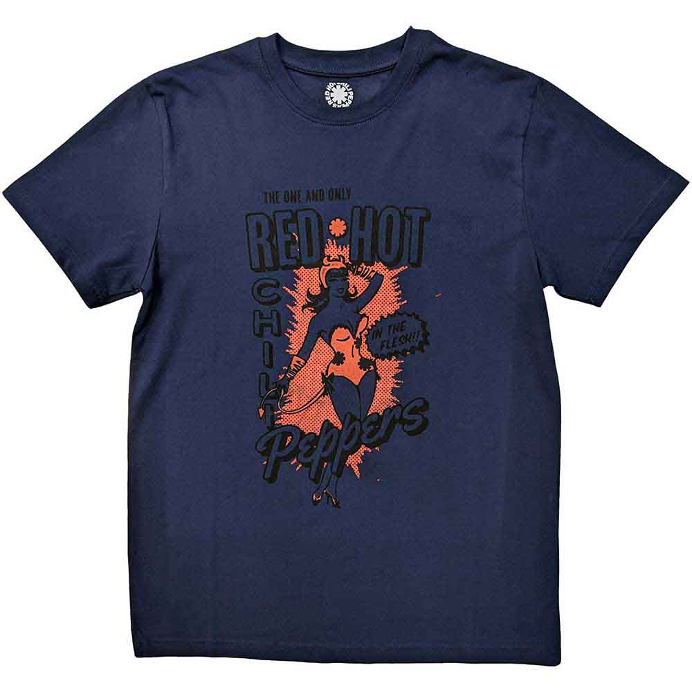 RED HOT CHILI PEPPERS - In The Flesh - T-Shirt Blue
