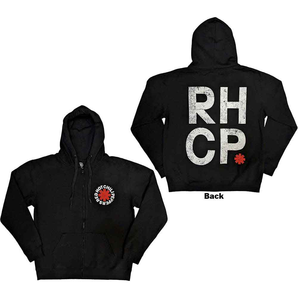 RED HOT CHILI PEPPERS - Red Asterisk - Sweatshirt Black