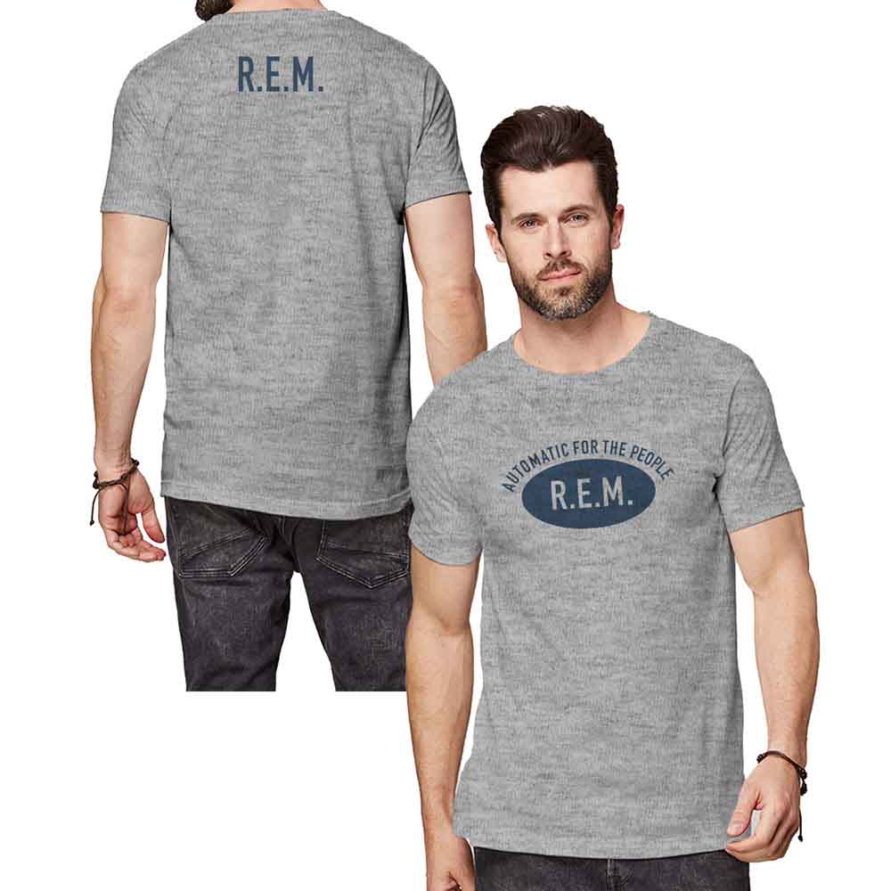 R.E.M. - Automatic - T-Shirt Grey