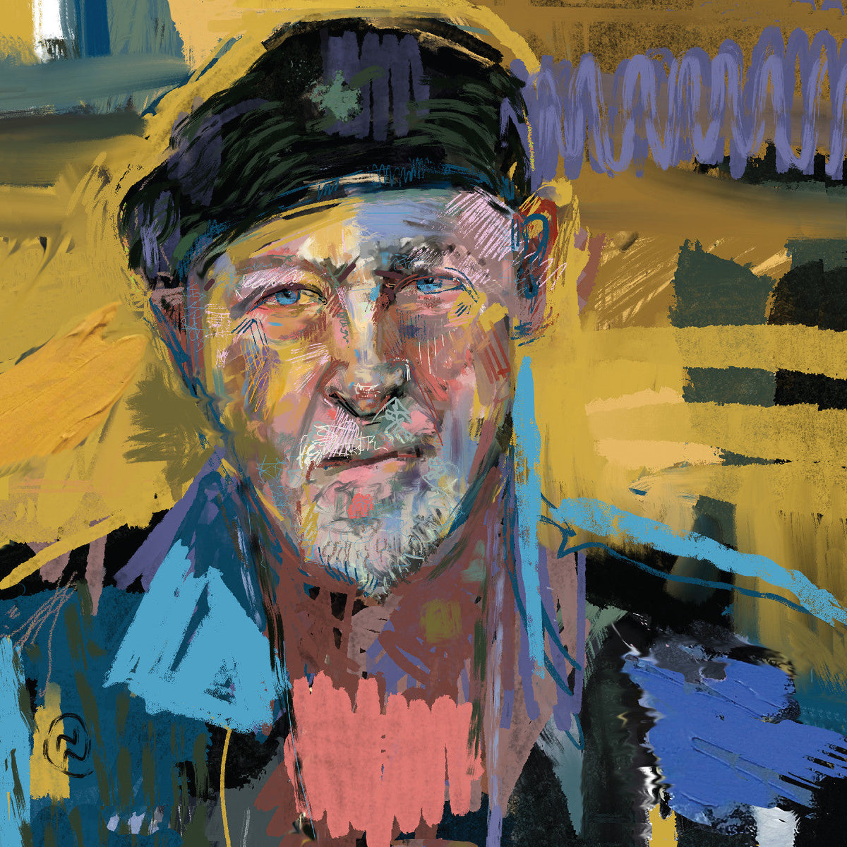 Richard Thompson - Hippies, Thugs And Heroes (Indie Exclusive) [Black Splatter Vinyl] - Vinyl