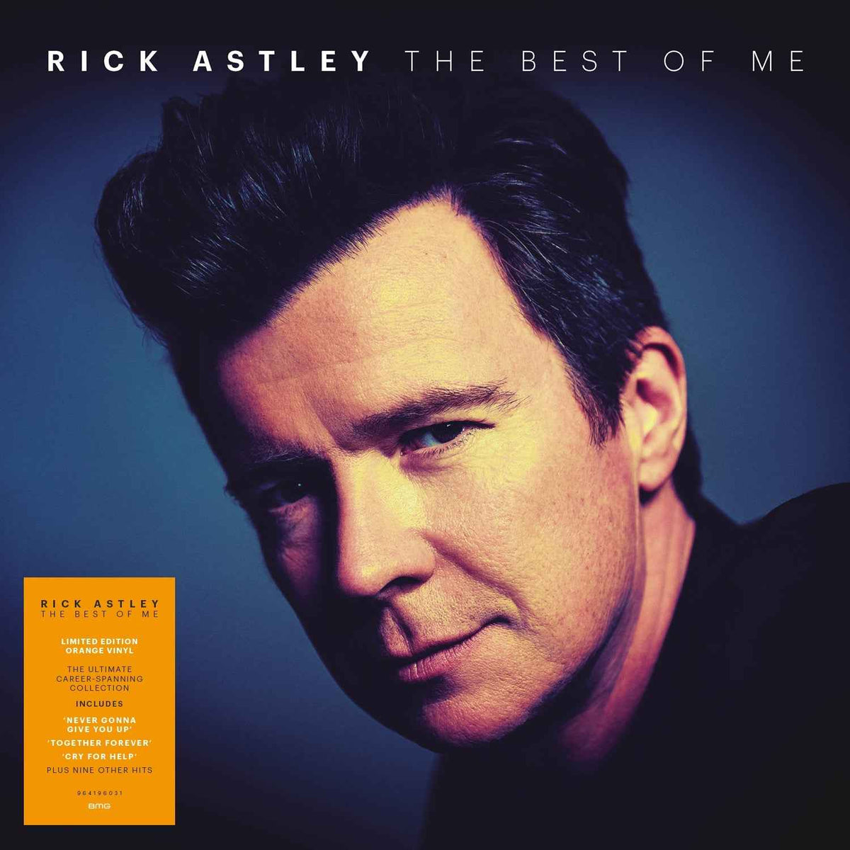 Rick Astley - The Best Of Me (Indie Exclusive) [Orange LP] - Vinyl