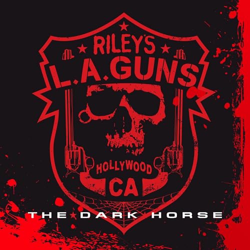 Riley's L.A. Guns - The Dark Horse ( Limited Edition, Red & Black Colored Vinyl) - Vinyl