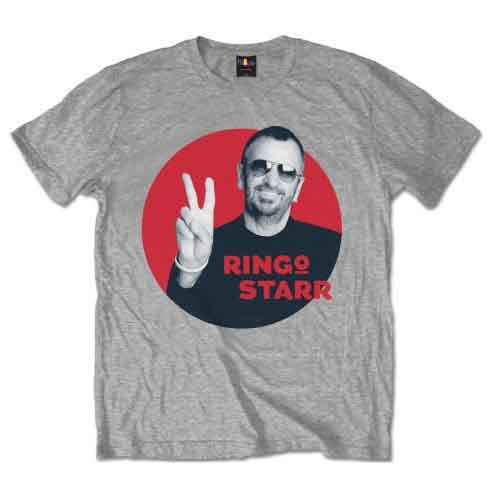 Ringo Starr - Peace Red Circle - T-Shirt