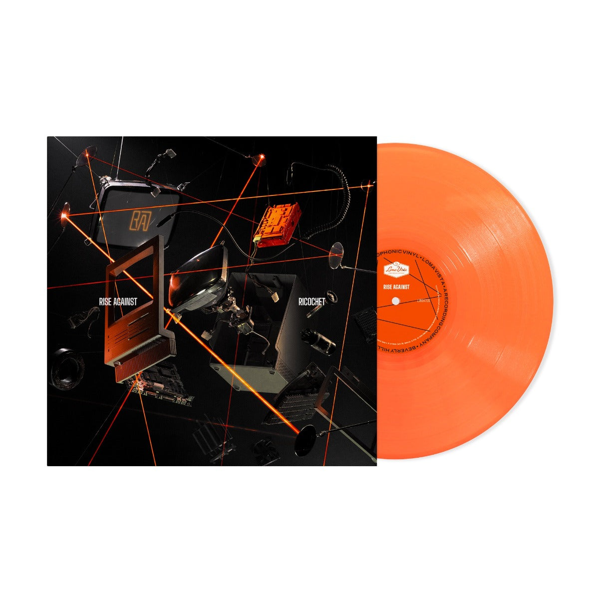 Rise Against - Ricochet (Indie Exclusive) (Neon Orange Vinyl) - Vinyl