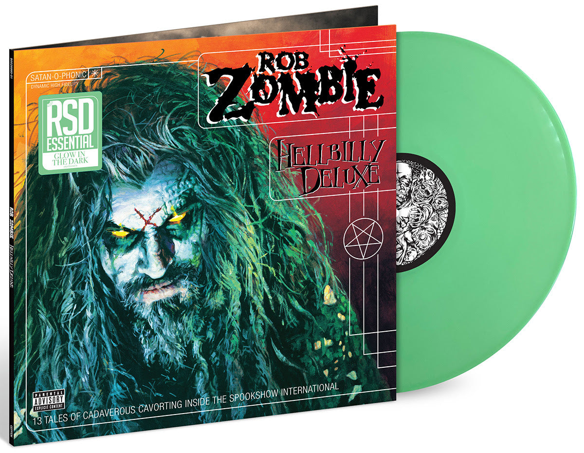 Rob Zombie - Hellbilly Deluxe (Indie Exclusive) (Glow-In-The-Dark Vinyl) - Vinyl