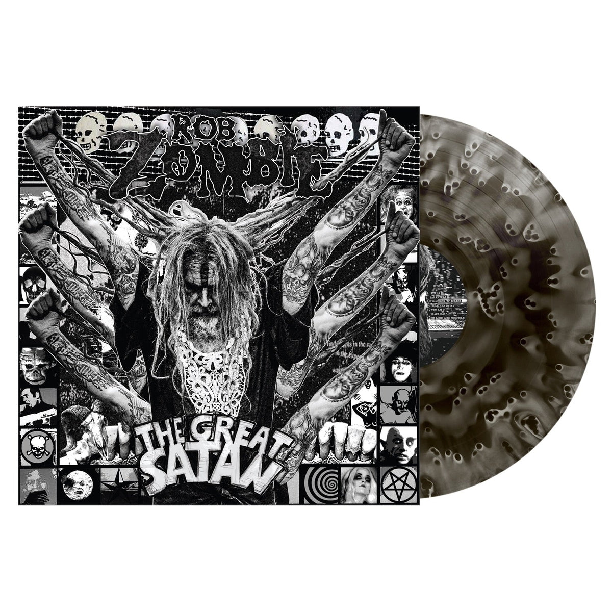 Rob Zombie - The Great Satan [Ghostly Black Vinyl] - Vinyl