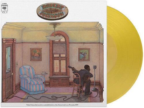 Robert Johnson - King Of The Delta Blue Singers Volume 2 (Limited Edition, Translucent Yellow Colored Vinyl] [Import] - Vinyl