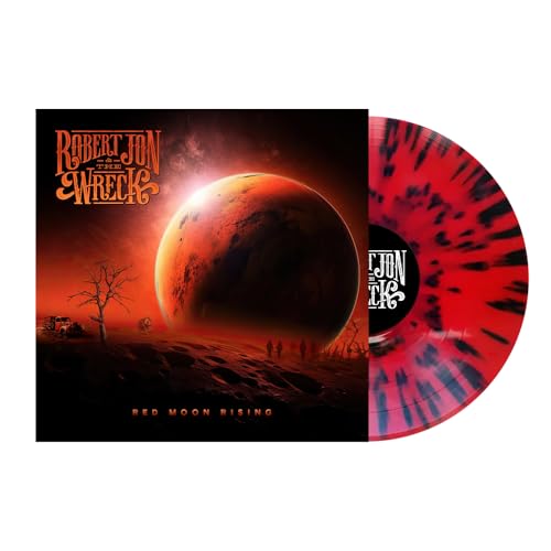 Robert Jon & The Wreck - Red Moon Rising [Red/Black Splatter LP] - Vinyl