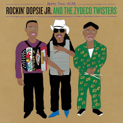 Rockin' Dopsie Jr. & The Zydeco Twisters - More Fun With Rockin' Dopsie, Jr. & The Zydeco Twisters [Translucent Purple LP] - Vinyl