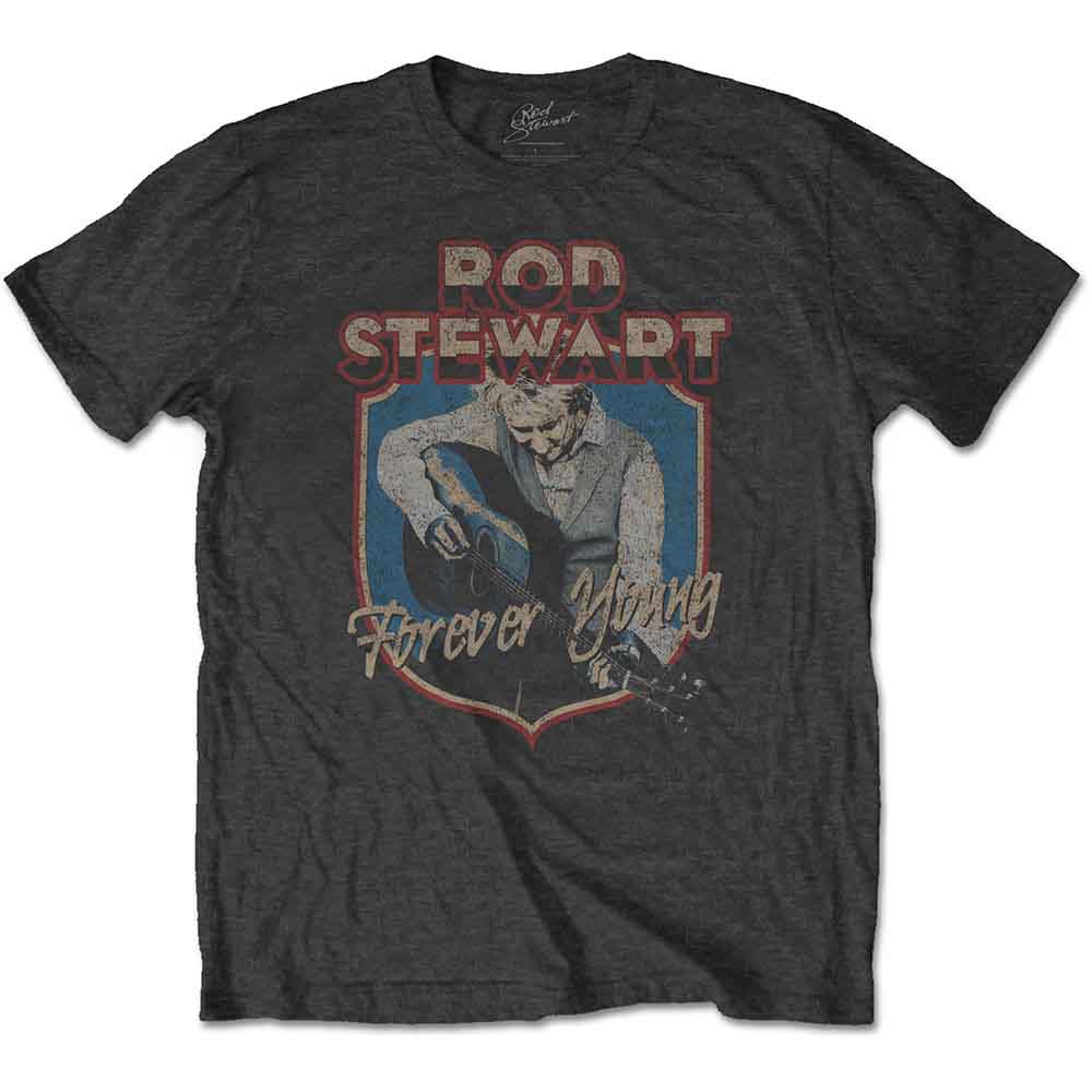 Rod Stewart - Forever Crest - T-Shirt Grey