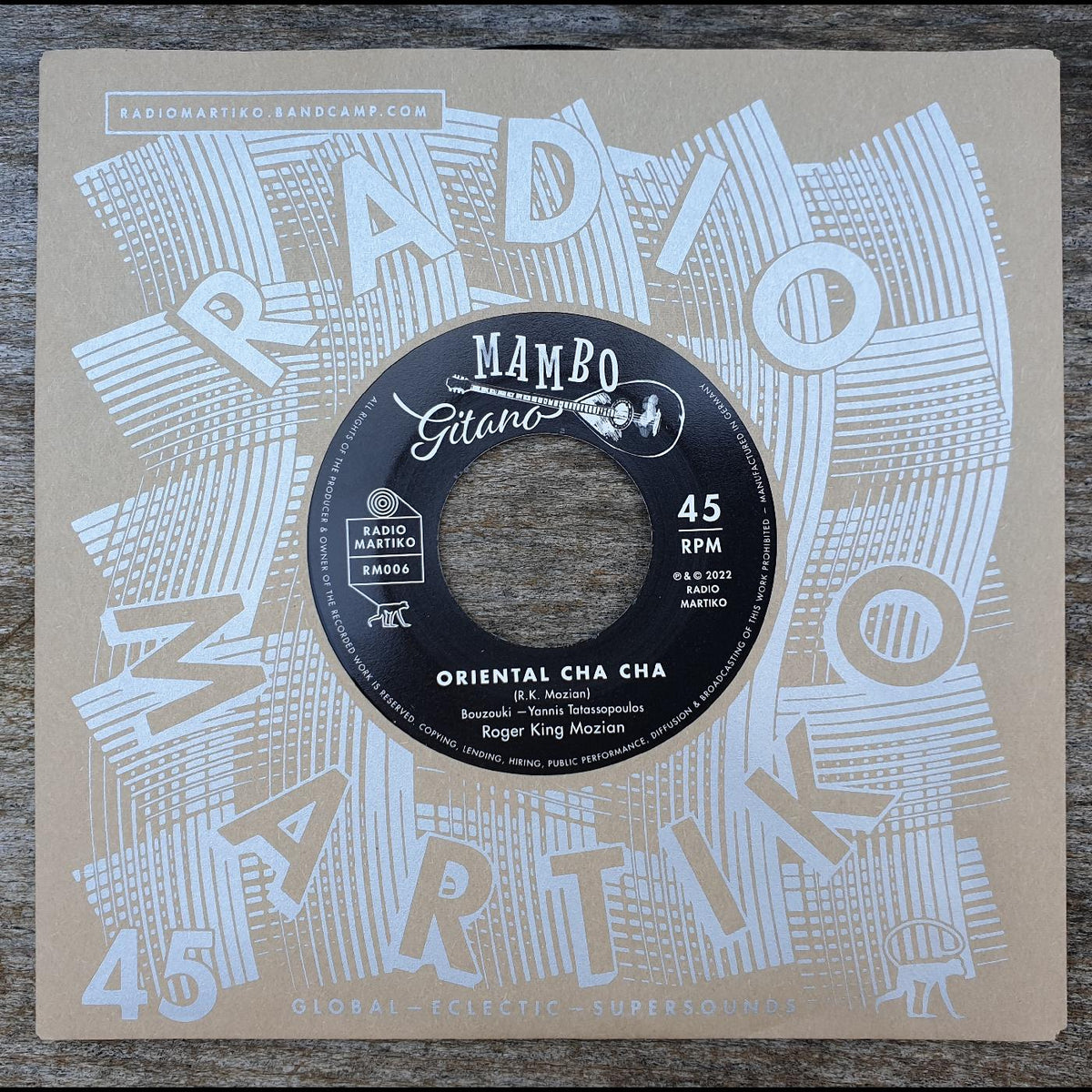 Roger King Mozian - Oriental Cha Cha / Sirocco - Vinyl