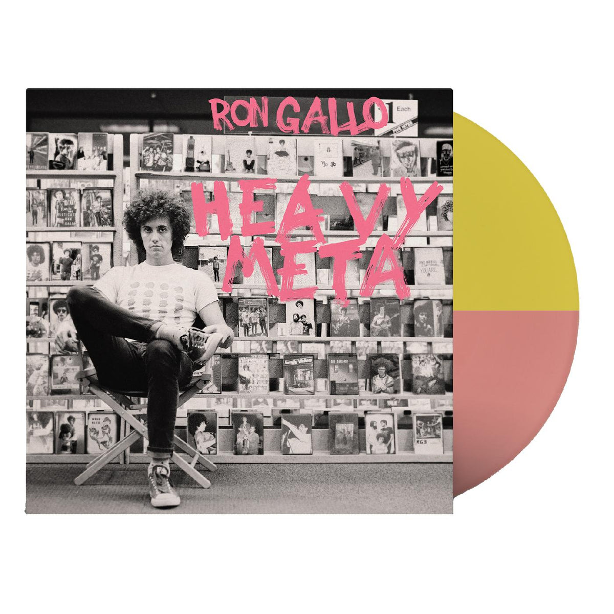 Ron Gallo - Heavy Meta (YELLOW & PINK SPLIT COLOR VINYL) - Vinyl