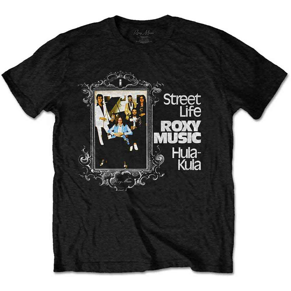 Roxy Music - Street Life Hula-Kula - T-Shirt Black