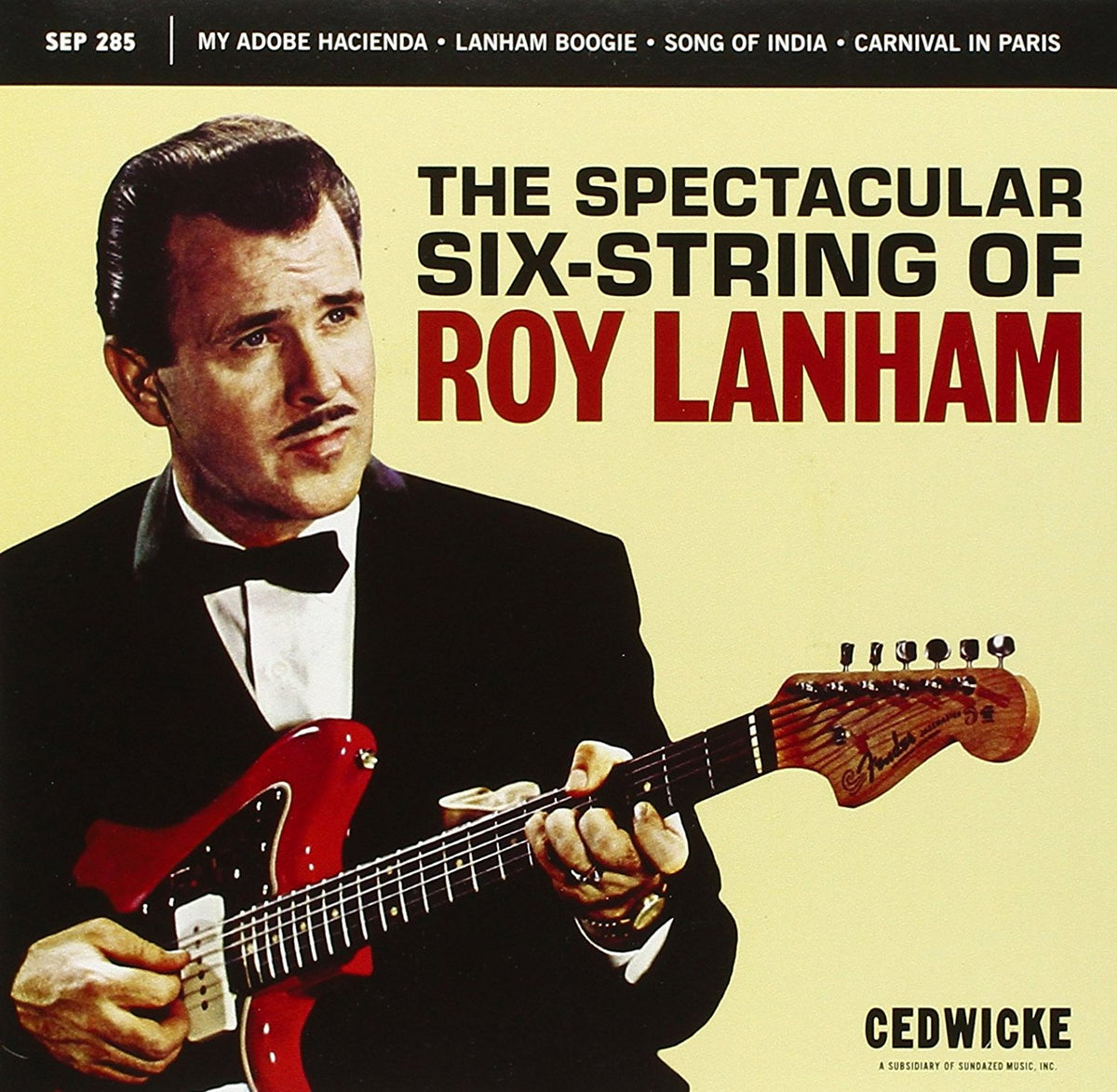 Roy Lanham - Adobe Hacienda / Lanham Boogie + 2 (RED VINYL) - Vinyl