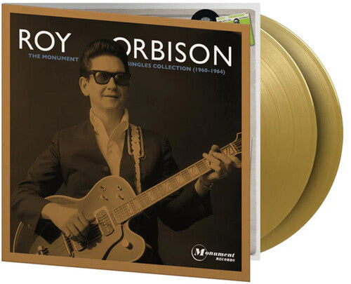 Roy Orbison - The Monument Singles Collection: 1960-1964 (Limited Edition, 180 Gram Gold Vinyl, Gatefold Jacket] [Import] (2 Lp's) - Vinyl