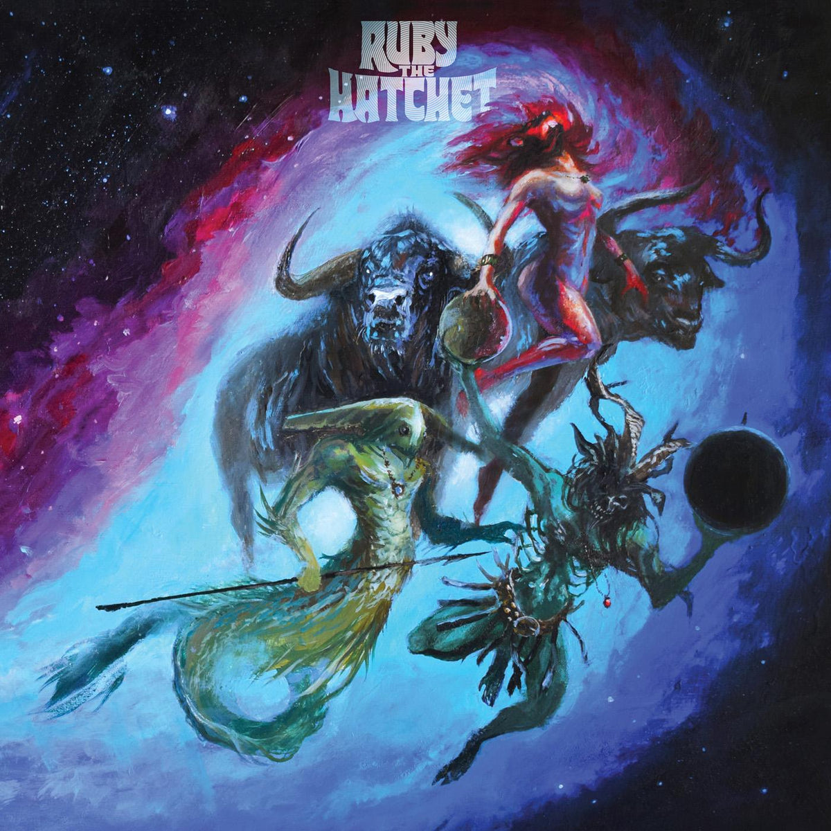 Ruby The Hatchet - Planetary Space Child (MARBLED GOLD VINYL) - Vinyl