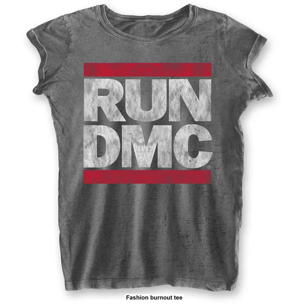 Run Dmc - DMC Logo - T-Shirt Grey