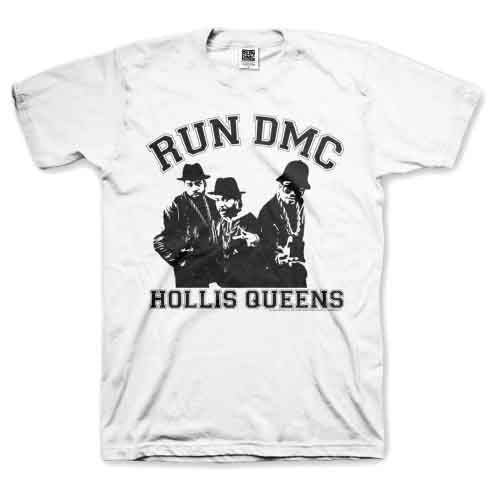 Run Dmc - Hollis Queen Pose - T-Shirt White
