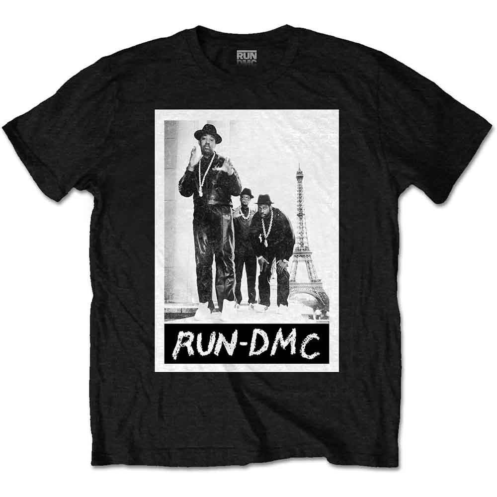 Run Dmc - Paris Photo - T-Shirt Black