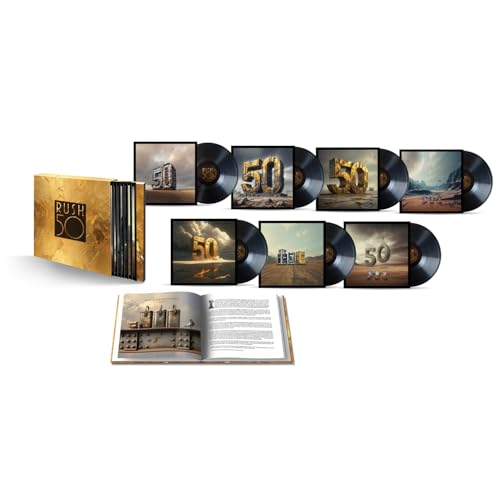 Rush - 50 [Deluxe 180g 7 LP] - Vinyl