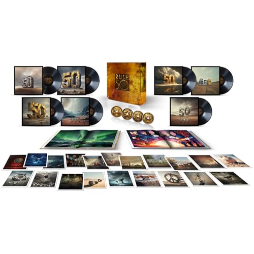 Rush - 50 [Super Deluxe 4 CD/180g 7 LP] - Vinyl