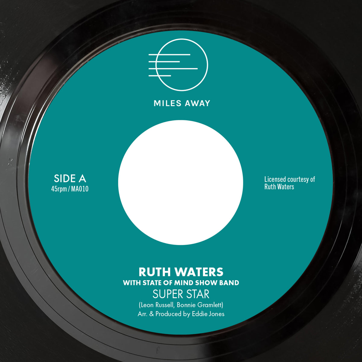 Ruth Waters & The State Of Mind Show Band - Superstar Pt. 1 / Superstar Pt. 2 - Vinyl