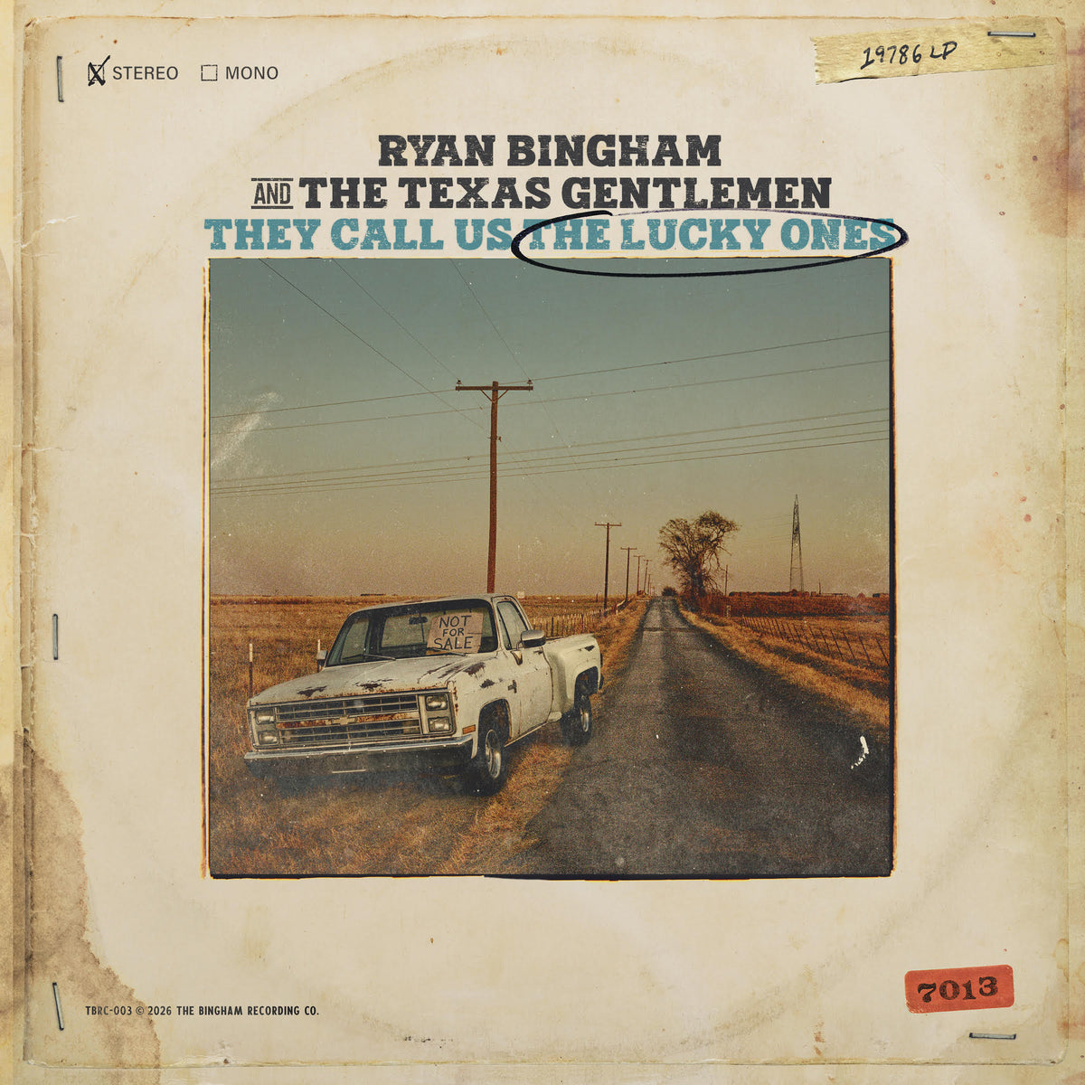 Ryan Bingham - They Call Us The Lucky Ones (Indie Exclusive) [Electric Smoke Vinyl] - Vinyl