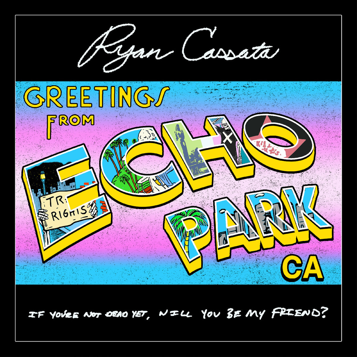 Ryan Cassata - Greetings From Echo Park (Trans-Blue Vinyl) - Vinyl