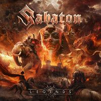 Sabaton - Legends (Templars Edition) (Indie Exclusive, 180 Gram White Marble Colored Vinyl, Poster) - Vinyl
