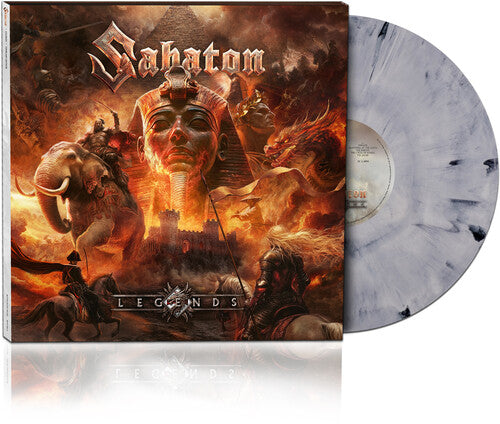 Sabaton - Legends (Templars Edition) (Indie Exclusive, 180 Gram White Marble Colored Vinyl, Poster) - Vinyl