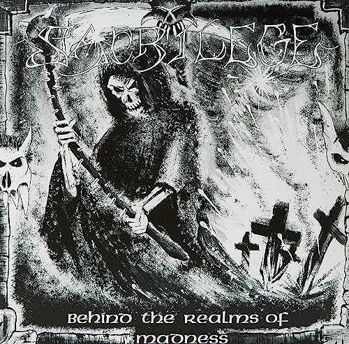 Sacrilege - Behind The Realms Of Madness (Clear W/ Black Splatter Vinyl 2Lp) - Vinyl